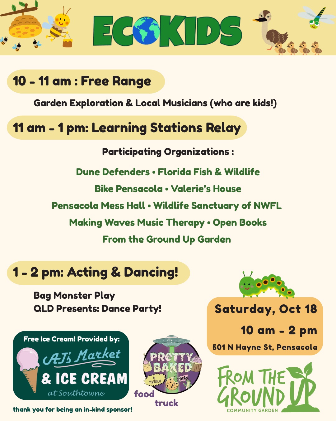 EcoKids: A Fall Earth Day Pensacola Event for Children and Families